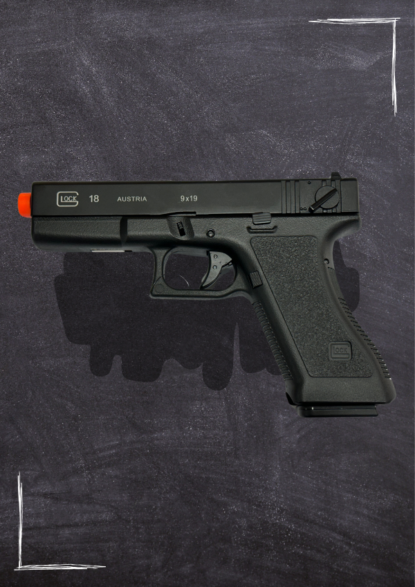 Double Bell Glock 18 GBB Pistol